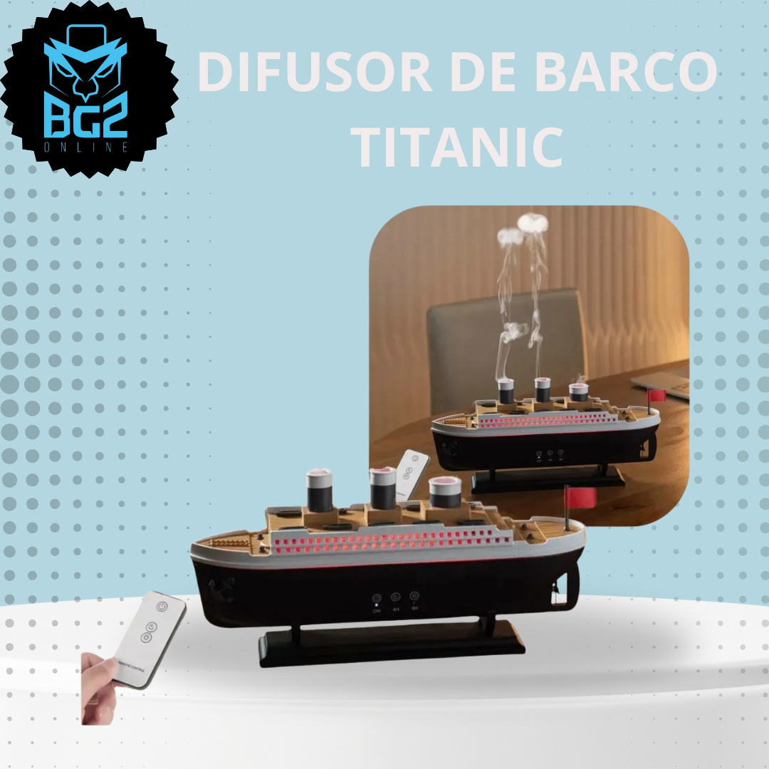 DIFUSOR HUMIFICADOR TITANIC